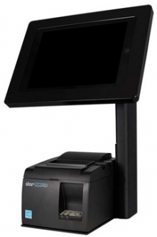 Star 37967820 mUnite-POS Stand, TSP100III and TSP650II Series, Black