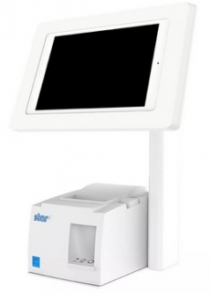 Star 37968180 mUnite-POS Stand, TSP100III and TSP650II Series, White