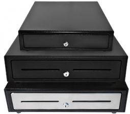 Star 37968790 Choice Cash Drawer, Black, 16Wx16D, Printer Driven, 5Bill-5Coin, 2 Media Slots