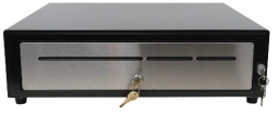 Star 37952390 CD5-1617BKSS58-S2, Max Cash Drawer, Black, 16WX17D, Printer Driven
