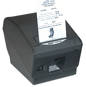 Star TSP743IID-Serial Receipt Printer Black Parallel