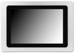 17" Panel Mount Touch Computer IP67, i3 Resist. Touch 8GB RAM 120GB SSD W10 Pro x64 WiFi, 250 nits