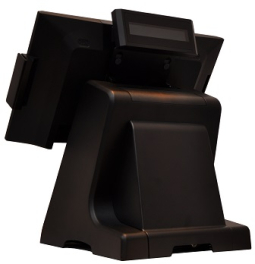 Touch Dynamic ATL-CUST-DISPLAY Integrated Rear Display, 2X20 VFD for Standard Base