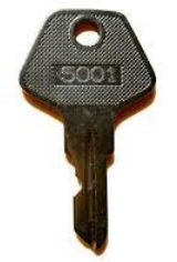 Touch Dynamic CD-BL3000-KEY5001 Replacement Key for CB-3000 Cash Drawer, #5001, Single Key