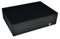 APG AB320-BL1611 Cash Drawer (16 x 11, 5B/5C, Painted Front, One Slot, Printer Driven) Black