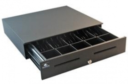APG Cash Drawer JD320-1-BL1816-C S4000, Steel Front, Dual Media, Coin Roll, CD-101A Cable Included