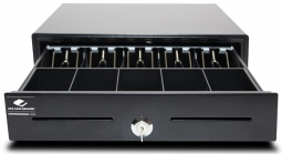 APG Cash Drawer EKDS619-1-B330-A10-017 Arlo Series 330 mm (13") Black, MultiPRO (24V Printer-Driven)