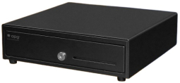APG Atlas Cash Drawer SCD237A-BL410-B2 Black Front, 16.1" X 16.3", 5 Bill / 5 Coin Till