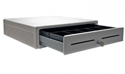 APG Cash Drawer DL320-1-AW410-B5 Minota 16"x16" (410 mm) White, 4x8 Canadian Till