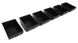 APG Cash Drawer PK-15J-08-BX Weighable Coin Cups M-15U-6 Till, 6 Cups