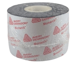 Avery Dennison 12077640G 4.3 in X 1968 Inch, Standard Wax, Black, for Monarch 9825/9855/9860/ADTP1
