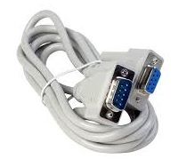 Avery Brecknell 1140-13842 RS-232C Serial Interface Cable, DB-9 Male, DB-9 Female, 10 feet
