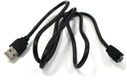 Bluebird 25009 CBL-USBA2M-1M2.0BK-TA-V1; Cable; USB-A to USB-MICRO Communications and Charging Cable