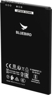 Bluebird 355040087 BTRY-STD-SF65#-TA-V1; Battery; Standard Battery, 5000mAh, A-Battery&Cover