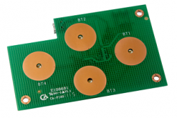 BrightSign BP200HI-R USB Connected 4-Button Cap. Touch Panel with High Intensity LEDs (Red)