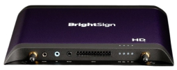 BrightSign HD1026 BrightSignOS Enabled Media Player. Single, UHD Video Decode. USB-A, GPIO