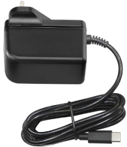 Brother Printer PAAD004 Accessory, AC Adapter, USB-C PD 30W, Input: 100-240VAC, 0.9A, 50/60HZ,