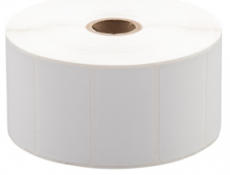 Brother RD011U1U Premium Die Cut Label, 2.25" X 1.25", 5" OD