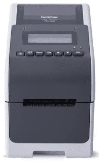 Brother TD2350D203 2.3" Desktop Printer, 203DPI, 6IPS, USB-C/Host-USB/Serial/LAN/WLAN/Bluetooth,