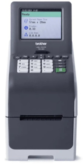 Brother TD2350DSA203 2.3" Desktop Printer, 203DPI, 6IPS, USB-C/Host-USB/Serial/LAN/WLAN/Bluetooth