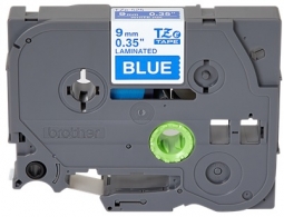 Brother TZE525 0.94 IN X 26.2 FT (24MM X 8M), Black Ink on Red Label, all 24MM and 36MM