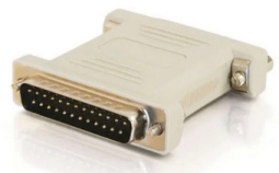 Cables to Go 02469 DB25 Male to DB25 Female Serial RS232 Null Modem Adapter
