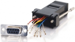 Cables to Go CTG-02943 Cables to Go, RJ45 to DB9 Female Modular Adapter, Black