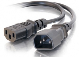 Cables To Go 03140 1FT Computer Power Extension Cord