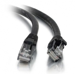 Cables to Go 15222 25' CAT5E Snagless Patch Cable, Black Cables to Go 15222