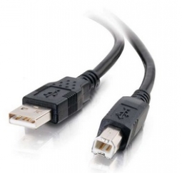 Cables To Go 28102 2m USB 2.0 A/B Cable - Black (6.6ft)