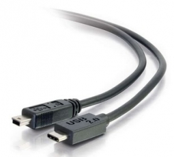 Cables To Go 28856 10ft USB 2.0 Type C to Mini B