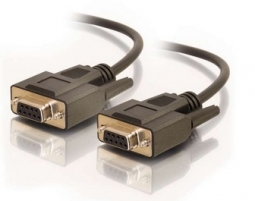 Cables to Go 52038 6ft DB9 F/F Serial RS232 Null Modem Cable - Black