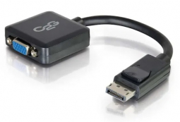 Cables to Go 54323 8 Inch DisplayPort Male to VGA Female Active Adapter Converter - Black
