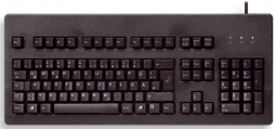 Cherry G80-3000LSCGB-2 UK/English, Black, USB/PS2 Combo, 105 keys, MX Click Keyswitches