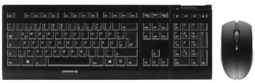 Cherry JD-0410EU-2 B. Unlimited AES Encrypted Wireless, 104, Black