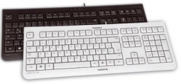 Cherry JK-0800EU-2 KC1000, USB, 104+4 hot Keys, Whisper Quiet Keys, Abrasion Resistant, Black