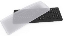 Cherry EZClean EZN-0800EU-2 KC1000 Black with EZClean Flat Cover, USB