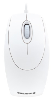 Cherry M-5400-0 WheelMouse, White-Grey Optical Corded Mouse