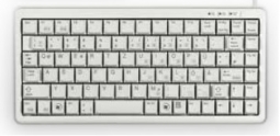 G84-4100 General Purpose Keyboard (Ultraslim, 83-Key Keypad without Windows Keys USB PS/2) Gray