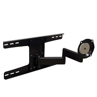 Chief JWDSK210B Medium Flat Panel Swing Arm Wall Mount (Metal Studs) 20", Black