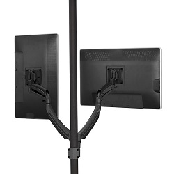 Chief Mount Kontour K1P Dynamic Pole Mount, 2 Monitors K1P220B