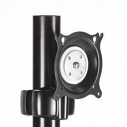 Chief KPP110B Pivot/Tilt Pole Mount, Black