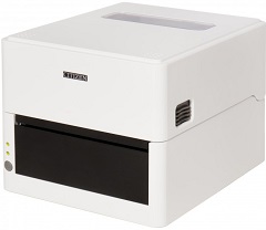 Citizen CL-E300XUWNNA Barcode and Label Printer, DT, 203 DPI, USB, LAN and Serial, White