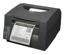 Citizen CL-S521 Printer Type II CL-S521IINNUBK-C Direct Thermal, 203DPI with Cutter, Gray