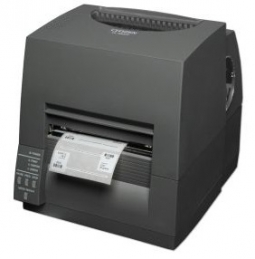 Citizen CL-S631 Printer Type II CL-S631II-PFUBK DT and TT, 300 DPI, Serial, USB and Parallel, Gray