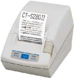 Citizen CT-S280II CT-S280IIPAUWH POS Receipt Printer, Parallel, White