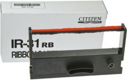 Citizen Printer IR-31RB CD-S500 Ribbon, Red/Black, Box Ten Ribbons per Box