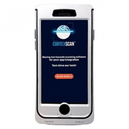 Code CR7020-PKXXX-8SE Code Reader Kit CR7020 (iPhone 8/SE Case, Light Gray, Palm), Battery