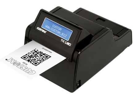 Custom America TK180 Ticket Printer