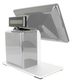 Custom America 938AD020000001 POS-X ION-RD5-FLCM Integrated 2 x 20 LCM Customer Display